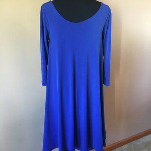 Julian Chang Royal Blue Dress